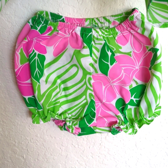 Vintage RKC Strawberry Guava Hawaiian Baby Set 18m - Picture 4 of 7